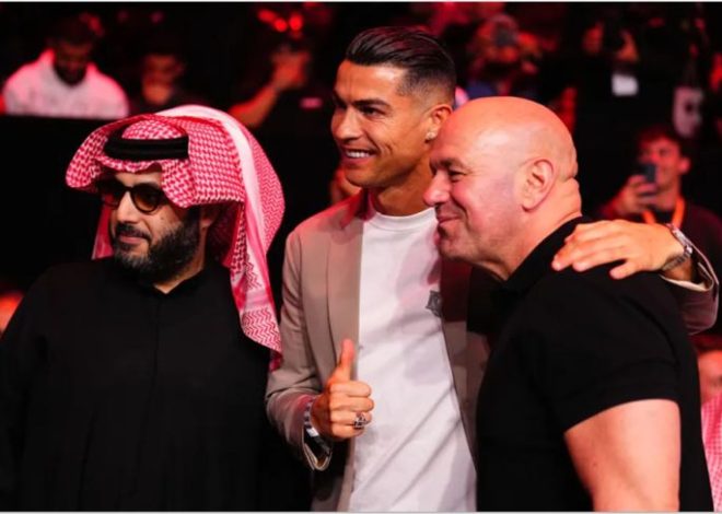 Pujian Dana White untuk Cristiano Ronaldo di Acara UFC di Arab Saudi