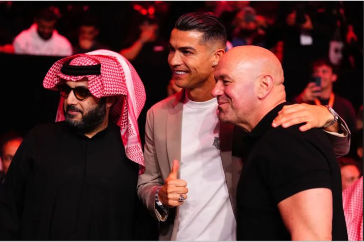 Pujian Dana White untuk Cristiano Ronaldo di Acara UFC di Arab Saudi